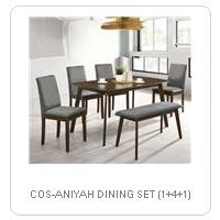 COS-ANIYAH DINING SET (1+4+1)